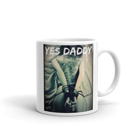 Yes Daddy Mug Bondage Teacup Shibari Coffee Cup Bdsm Etsy