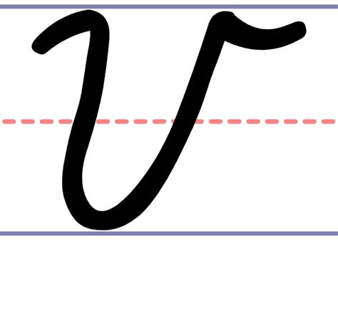 How to write an uppercase a in cursive. How to Write a Cursive Uppercase V