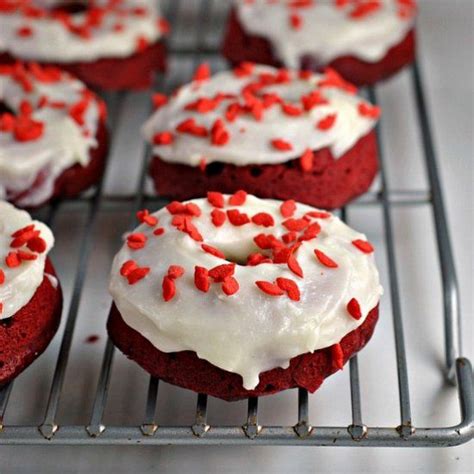 Baked Red Velvet Donuts Perfect For A Healthy Yet Sweet Valentines