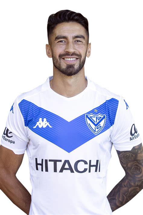 Estatísticas da carreira (partidas jogadas, golos, cartões) e o historial das transferências. Plantel profesional y Cuerpo técnico / Vélez Sarsfield