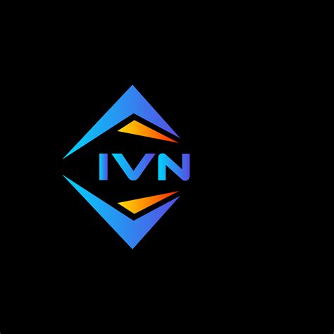 Ivn Abstract Technology Logo Design On White Background Ivn Creative