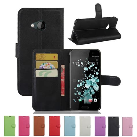 For Htc U Play Case Luxury Pu Leather Back Cover Case For Htc U Play Case Flip Protective Phone