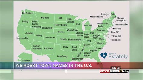 Weird City Names Wccb Charlottes Cw