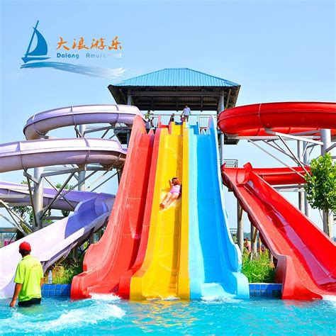 Fiberglass Body Spiral Water Slide Ws061 China Water Slide And