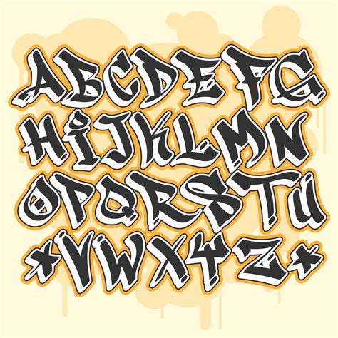 Graffiti Wildstyle Abecedario Graffiti Letters Alphabet Abc Letter