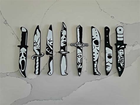 archivo stl spooky horror halloween cuchillos cuchillos・plan de impresión en 3d para descargar・cults