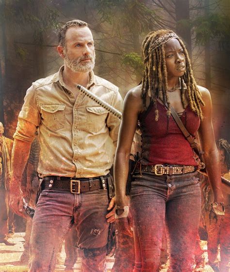 rick and michonne by carrion walking dead daryl the walking dead fear the walking dead