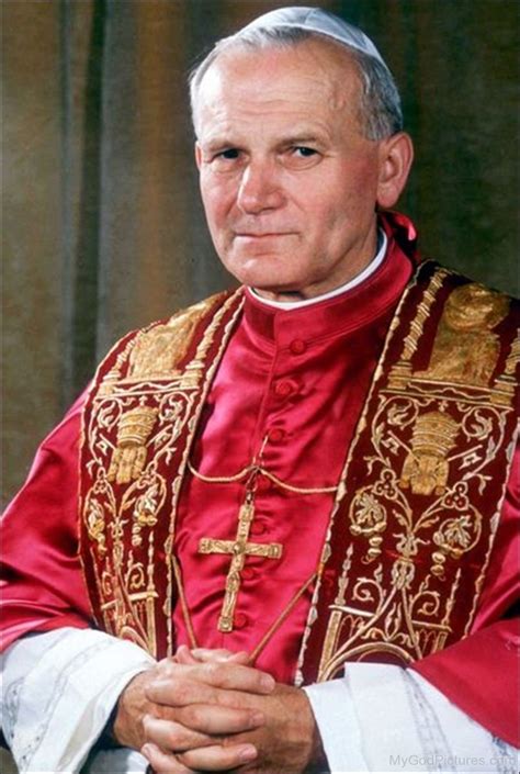 Pope john paul died just before midnight, (which proved to be wrong). Pope John Paul II - God Pictures