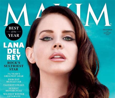Lana Del Rey Na Naslovnici Muškog Magazina Maxim