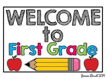 Pin by Lani Morhaim on 1st Grade | Calendar skills, Welcome sign, First
