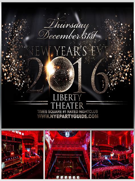 New Years Eve 2016 At Liberty Theater In Times Square New York Ne