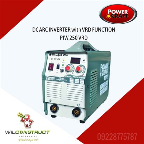 Powercraft Piw Vrd Dc Arc Inverter Welding Machine With Vrd