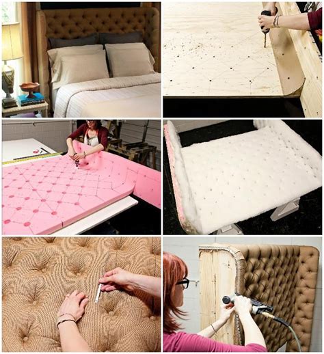 A Collage Of Photos Showing How To Make A Bed With Mattresses And Pillows