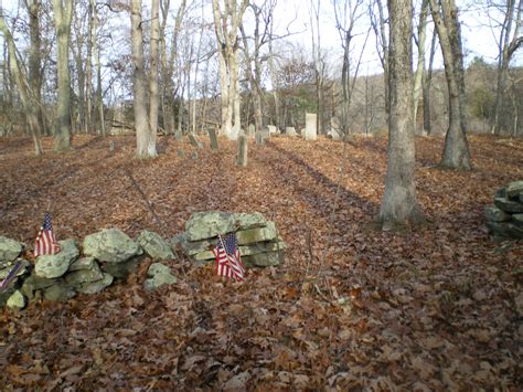 Joseph Roode Farm Cemetery Em Plainfield Connecticut Cemitério Find