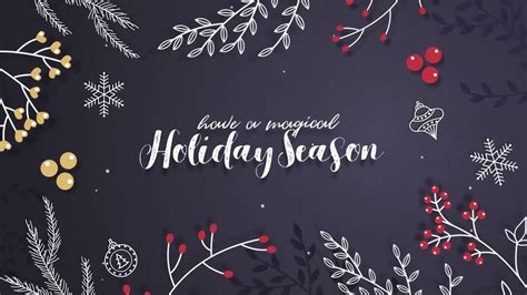 Enjoy the best professional after effects and premiere pro christmas templates for free and no matter how much work you put into scripting and shooting your video, there's no denying that the right effects can really take it to the next level. After Effects template: Christmas Greeting Card - YouTube