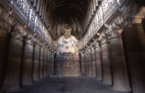 Buddhist Caves At Ajanta