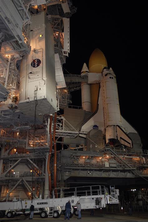 Hstsm4 Multimedia Shuttle Prep Atlantis Rollout Ii