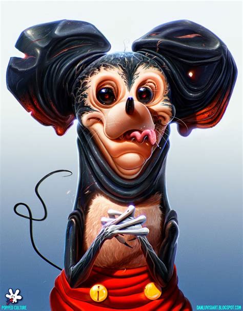 Artist Re Imagines Famous Cartoon Characters As