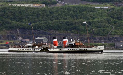 The Waverley Passing Coulport Loch Long © Tom Caldwell Cc By Sa20