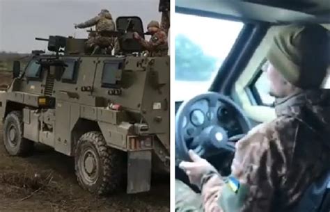 Ukrainian Army Receives First Australian Built Bushmaster Vehicles