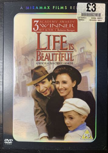 Life Is Beautiful Dvd Roberto Benigni Nicoletta Braschi New And Sealed