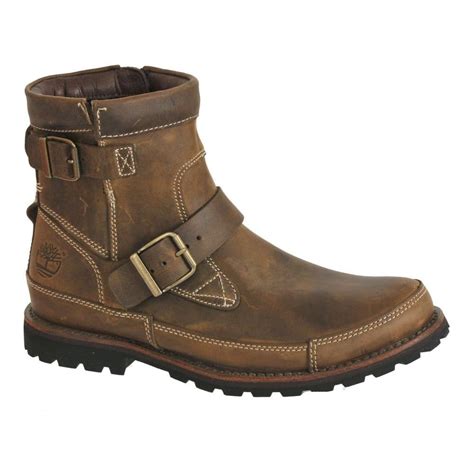 Timberland Earthkeeper Strap And Buckle Mens Brown Leather Boots Men