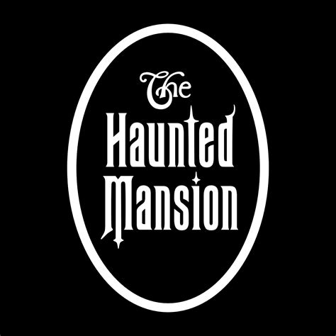 Disney Haunted Mansion Logo Sticker Etsy