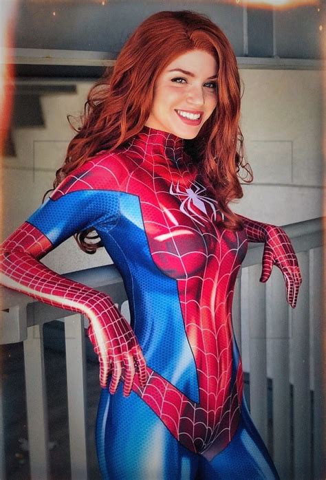 sexy female spiderman cosplay