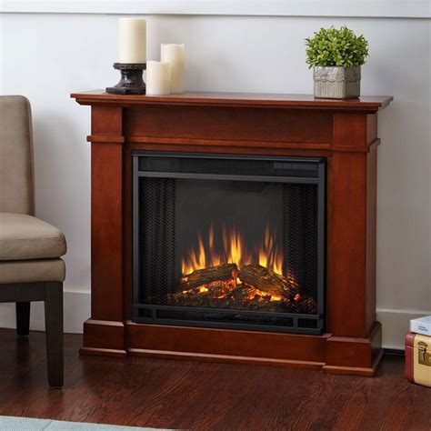 Real Flame Devin 36 In Electric Fireplace In Dark Espresso 1220e De