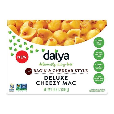 Daiya Bac N Cheddar Style Deluxe Cheezy Mac Directeacts Com