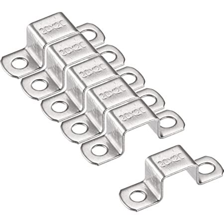 Amazon Com Uxcell U Shaped Connector Bracket 58 X 62mm 304 Stainless