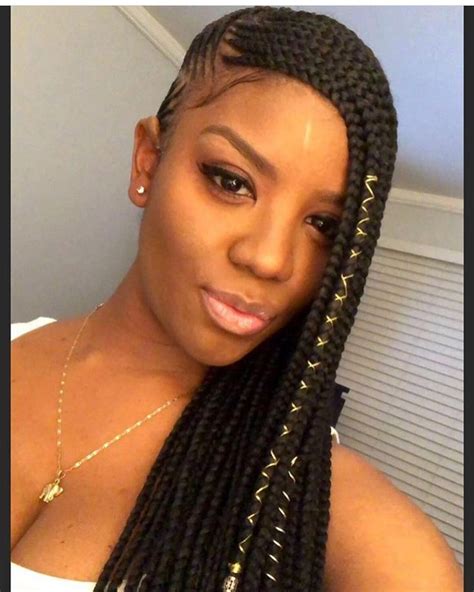 Braids for long hair have undergone a tremendous transformation in 2021 from simple cornrows to more complicated french twists and other elegant styles. Queenin 🙈👸 in 2020 | African braids hairstyles, Big box ...