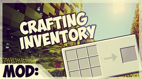 Inventory Crafting Grid Mod El Crafteo Perfecto 18 Minecraft Youtube