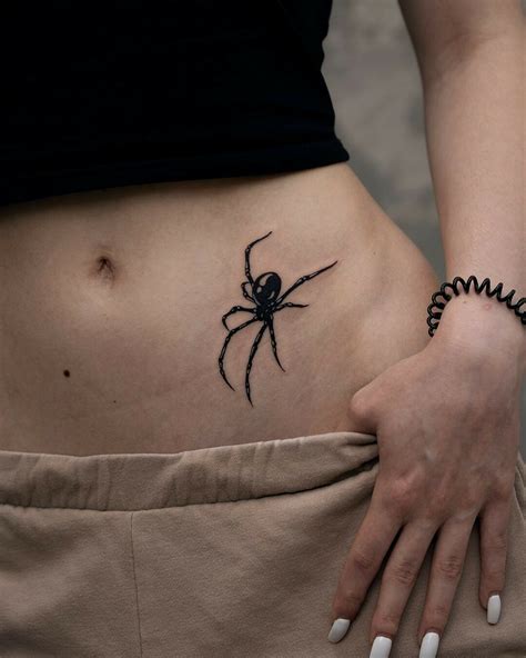 Discover More Than Spider Tattoo On Stomach Best In Eteachers