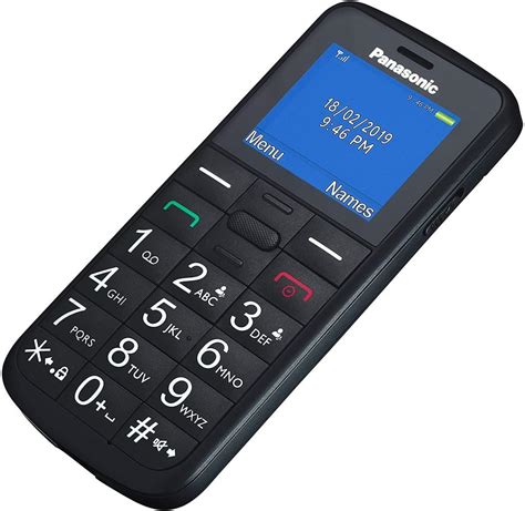 Seniorphone Panasonic Kx Tu110ex Negro Pantalla 177