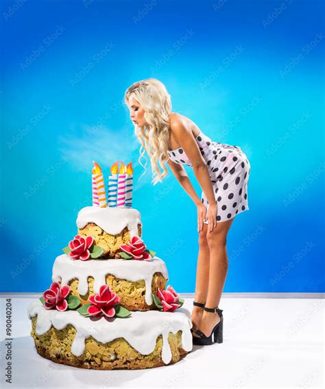 Happy Birthday Sexy Girl Cake