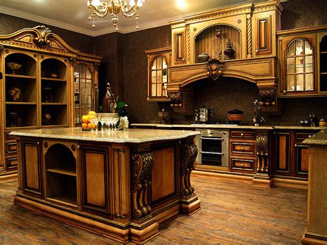 Interior design by urbanclap professional huzzpa. Antique Cherry Wood Kitchen Cabinet Designs With Evident ...