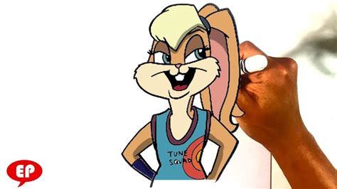 How To Draw Lola Bunny Space Jam Easy Step By Step In Pictures To Draw Easy