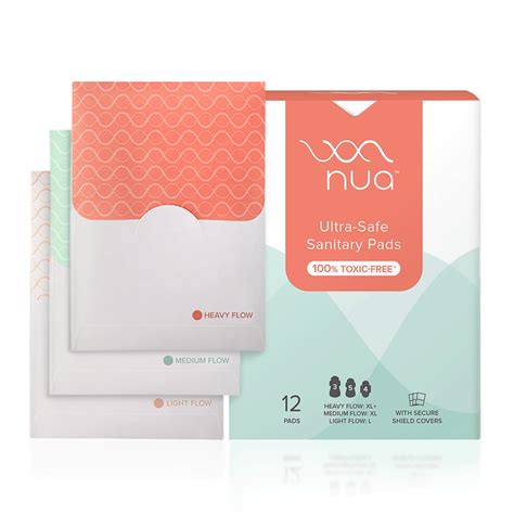 Buy Nua Ultra Safe Sanitary Pads For Women 12 Ultra Thin Pads 3