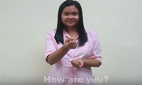 Filipino Sign Language Basic Useful Phrases Video