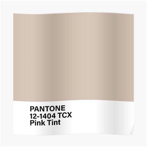 Pantone 12 1404 Tcx Pink Tint Poster For Sale By Princessmi Com