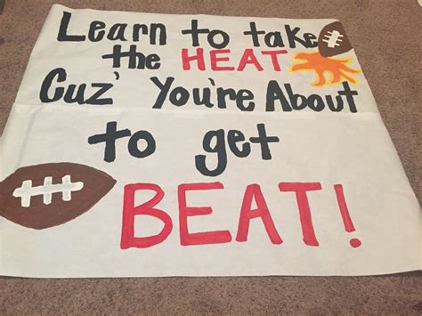 Pin By Caitlin On Game Signs High School Football Signs School