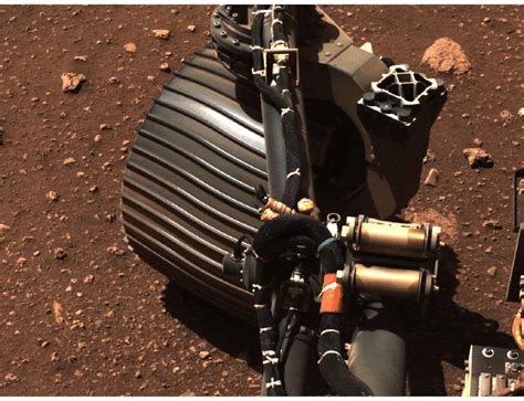 Nasas Perseverance Rover Drives On Mars Terrain For First Time