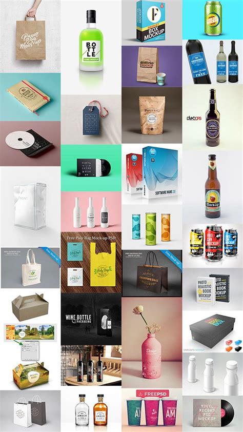 These types of packaging are the ones used to ship bulk products or smaller, inner packages these are some of the packaging types used for shipping products. 33 Free PSDs to Mockup Your Packaging Designs | Packaging ...