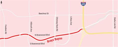 Project Brays Segment 4 Map 2880x1152 01 Meyerland Community Improvement Association