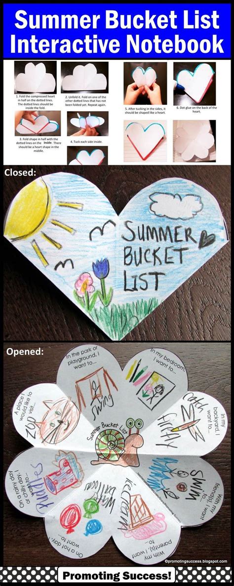 The roundup of our favorite games, gifts and activities from across the web will make the end of the year extra special for kids. Summer Bucket List Interactive Notebook End of the Year ...