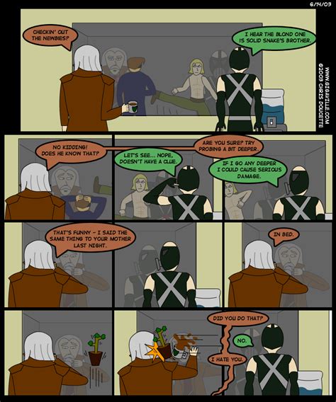 Like in metal gear solid: Metal Gear Solid Funny Quotes. QuotesGram