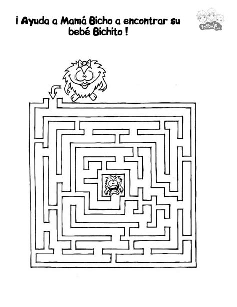 Laberintos Para Niños Dificiles Imagui
