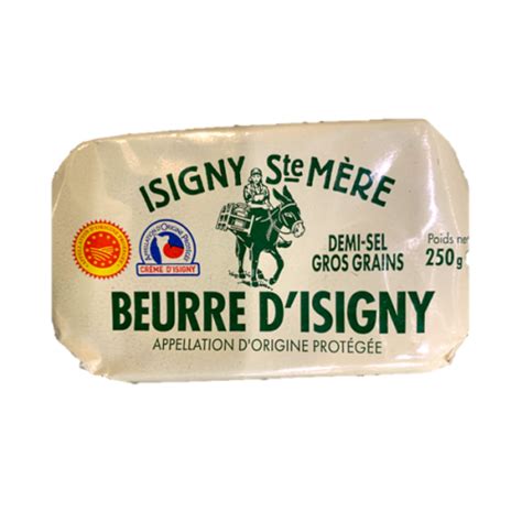 Beurre Doux Aop 250g Isigny Sainte Mere