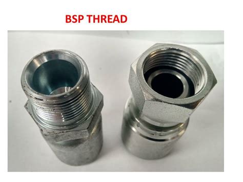 Bsp Reusable Hydraulic Hose Fitting Straights Male Or Female